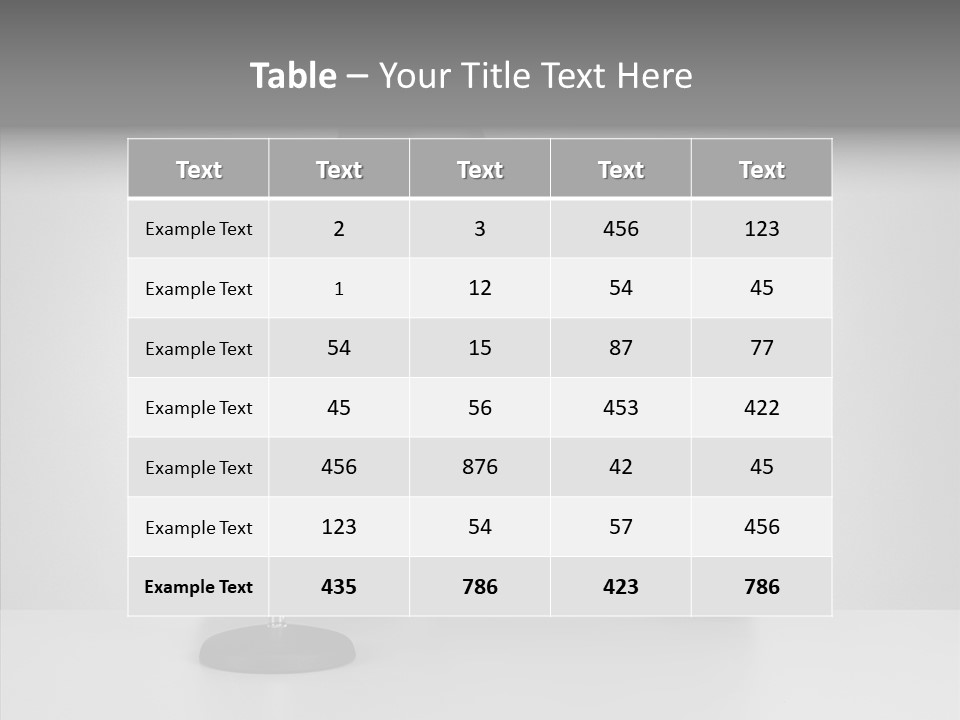 Young Closeup Human PowerPoint Template