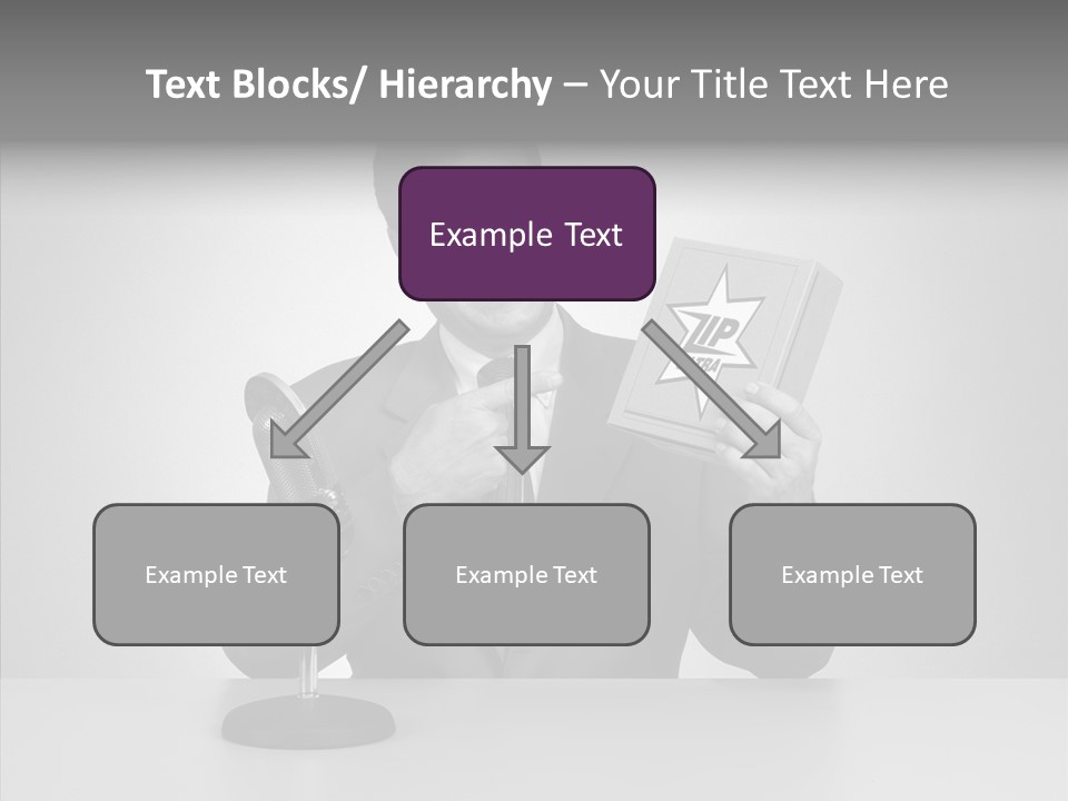 Young Closeup Human PowerPoint Template