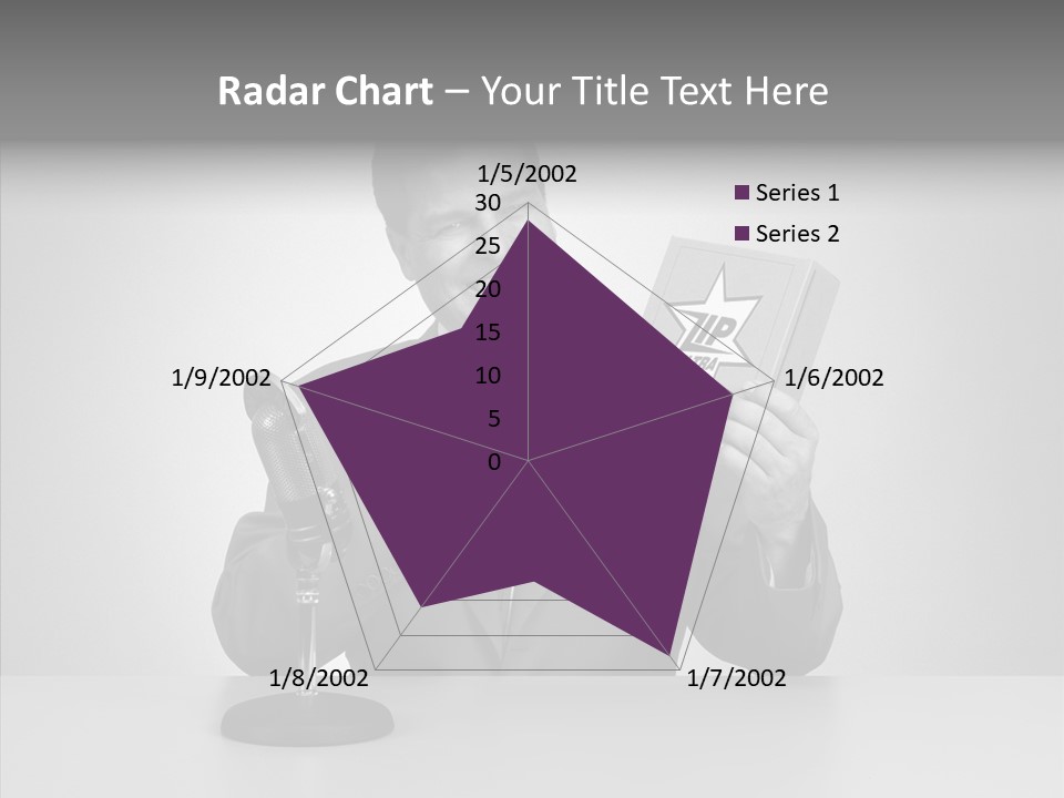 Young Closeup Human PowerPoint Template