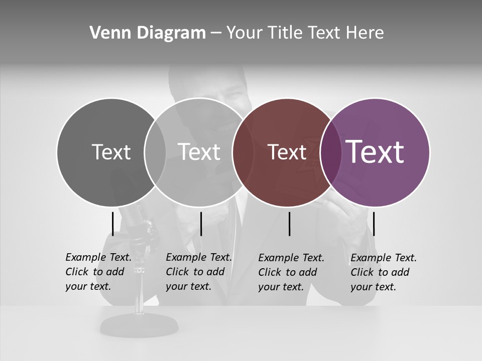 Young Closeup Human PowerPoint Template