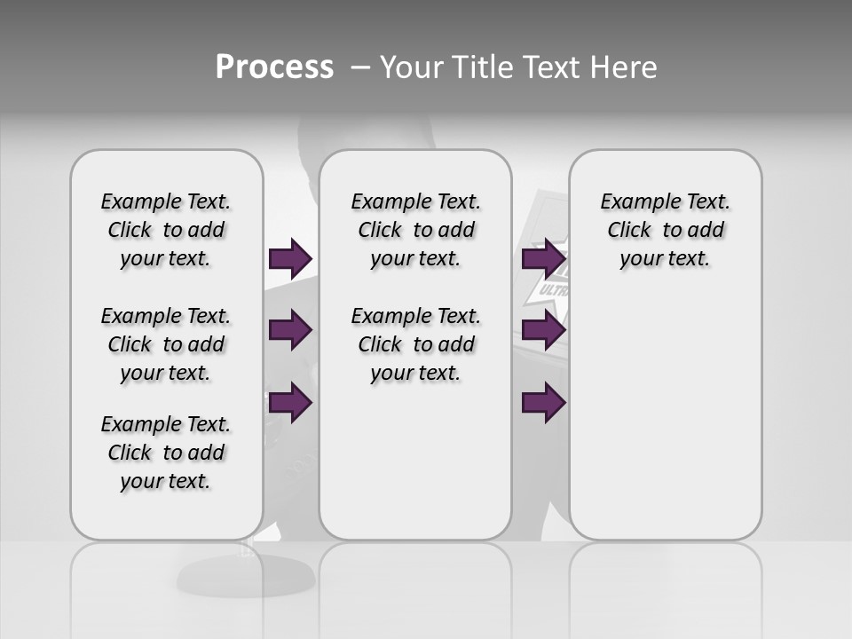 Young Closeup Human PowerPoint Template