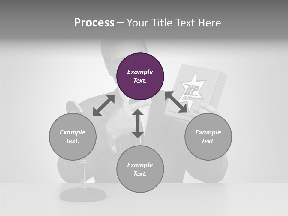 Young Closeup Human PowerPoint Template
