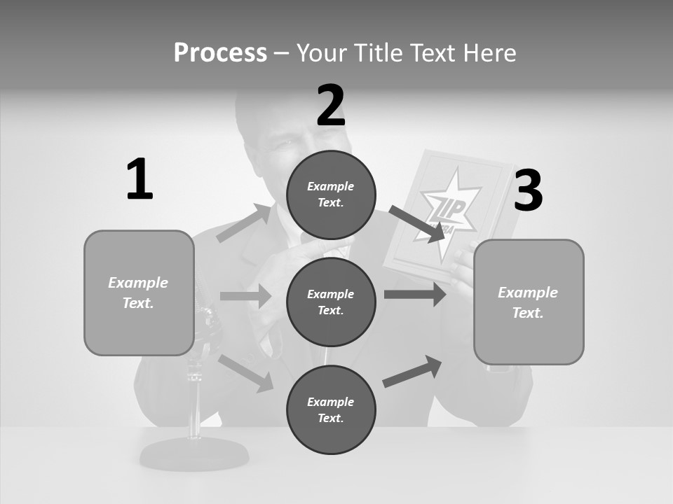 Young Closeup Human PowerPoint Template