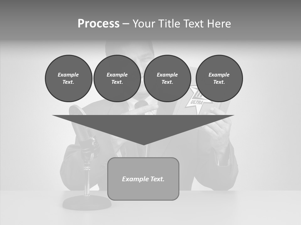 Young Closeup Human PowerPoint Template