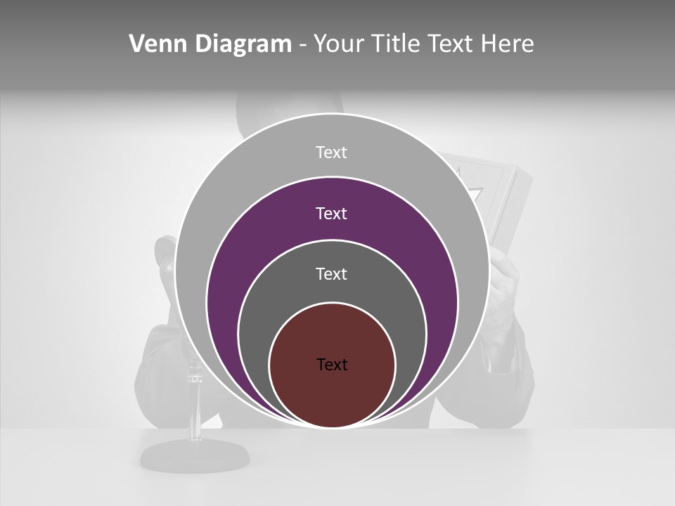 Young Closeup Human PowerPoint Template