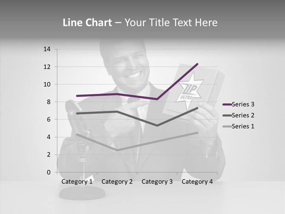 Young Closeup Human PowerPoint Template