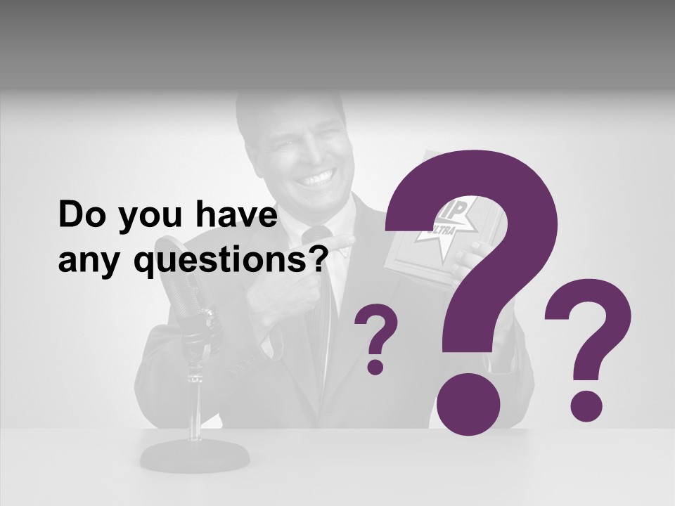 Young Closeup Human PowerPoint Template