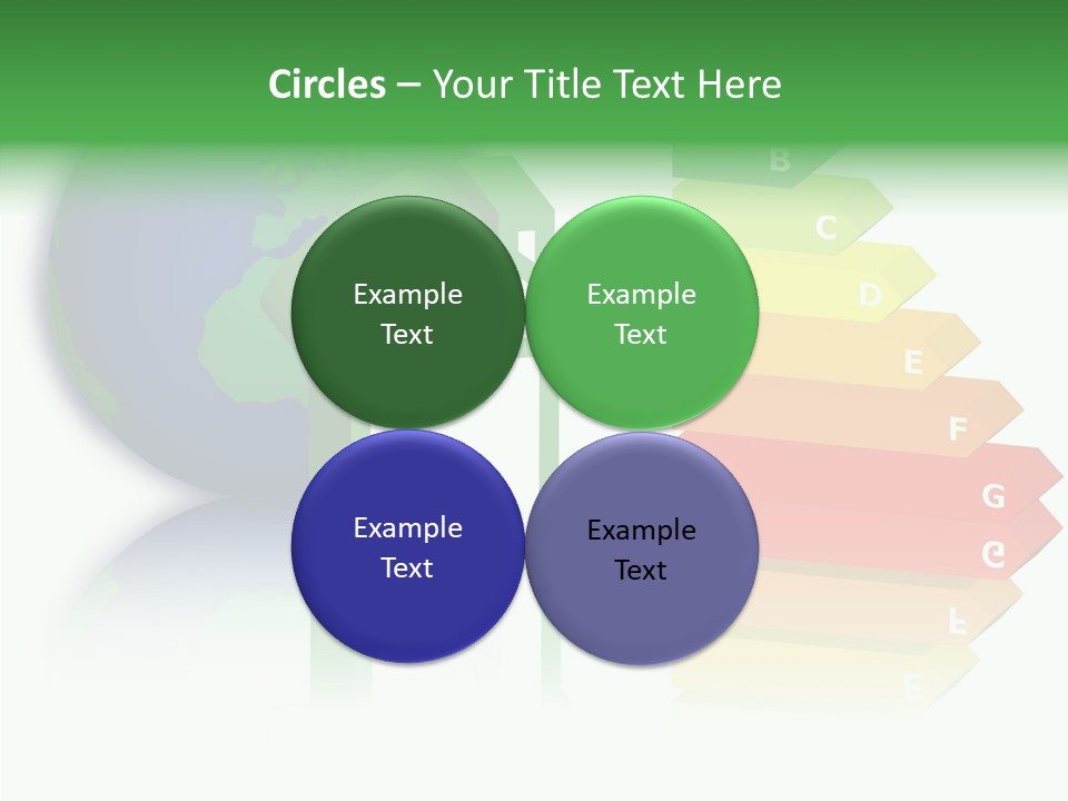 Aging Closeup White Background PowerPoint Template