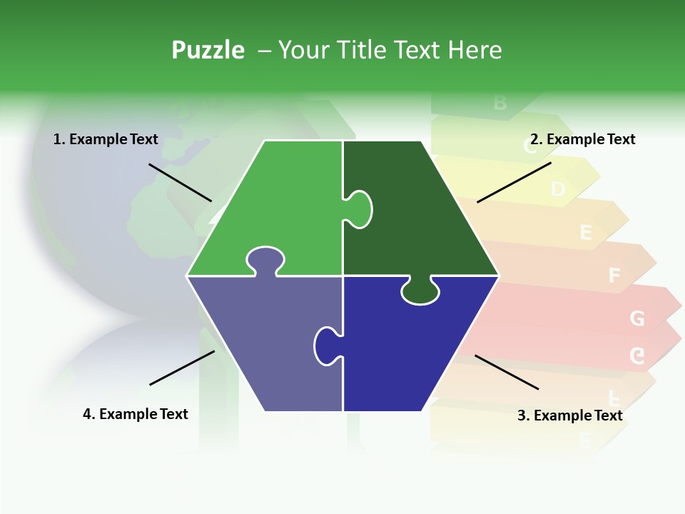 Aging Closeup White Background PowerPoint Template