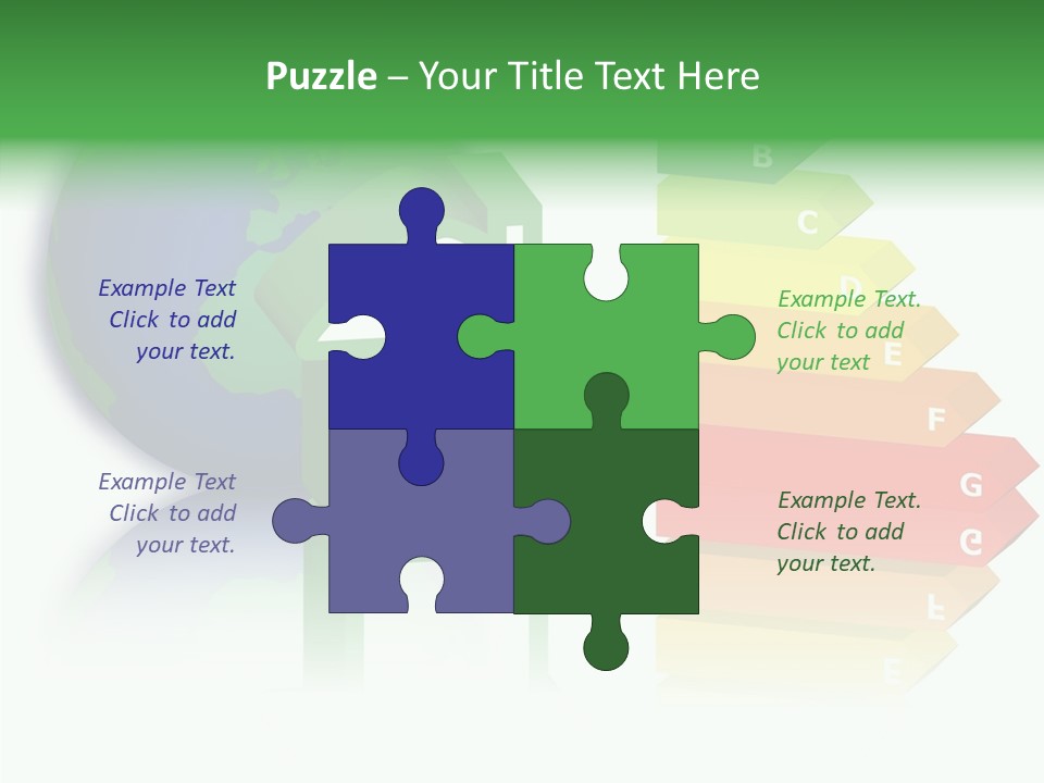 Aging Closeup White Background PowerPoint Template