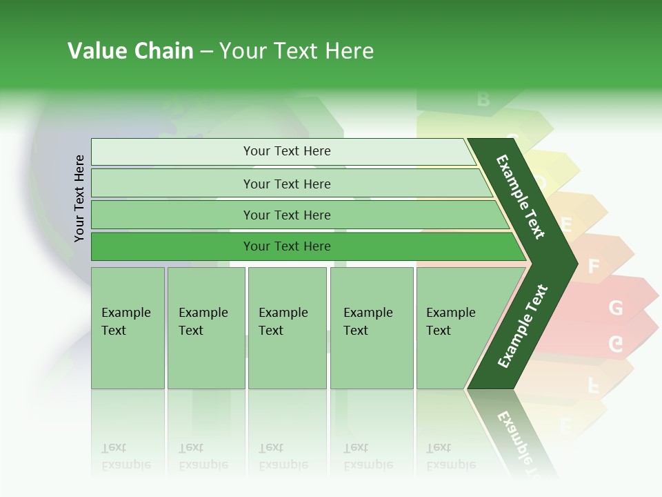 Aging Closeup White Background PowerPoint Template