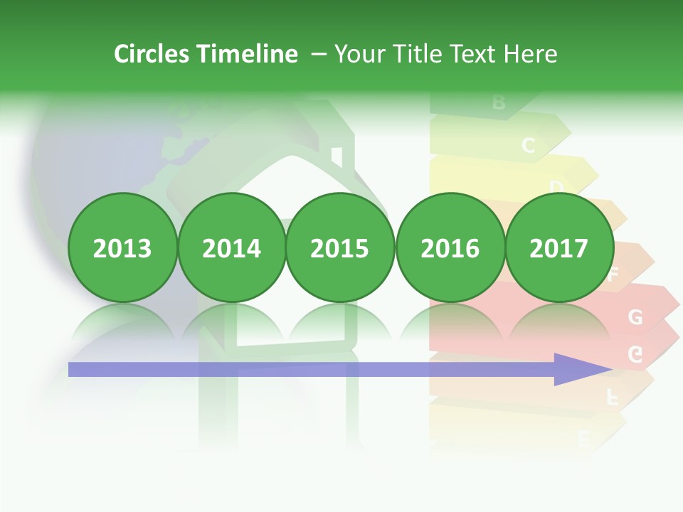 Aging Closeup White Background PowerPoint Template