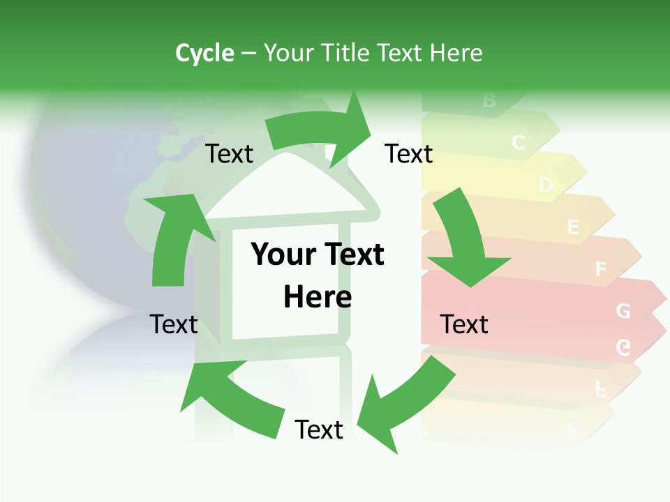 Aging Closeup White Background PowerPoint Template