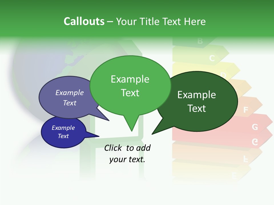 Aging Closeup White Background PowerPoint Template