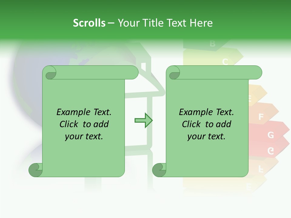 Aging Closeup White Background PowerPoint Template