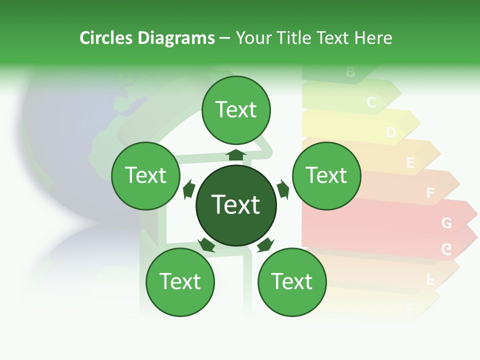 Aging Closeup White Background PowerPoint Template