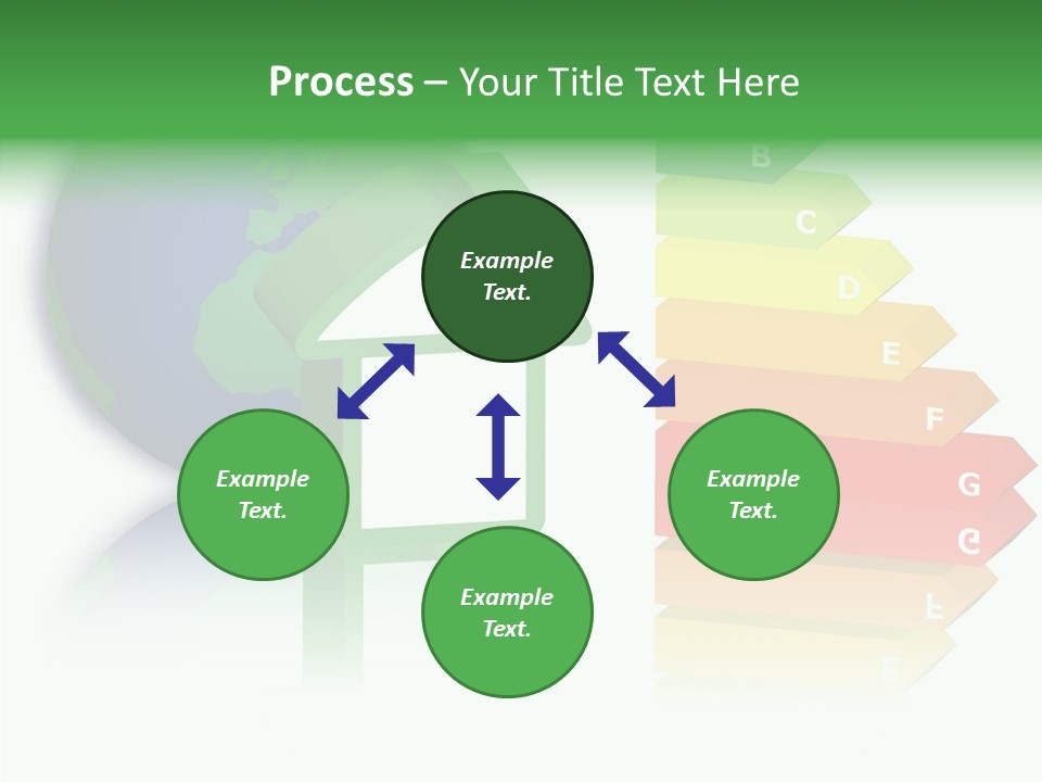 Aging Closeup White Background PowerPoint Template