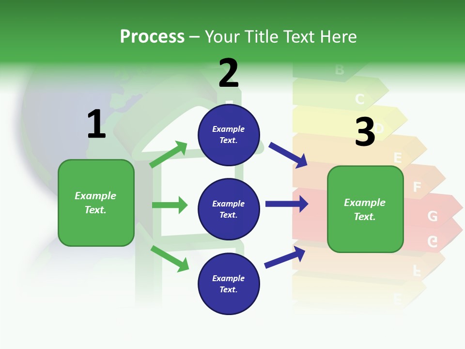Aging Closeup White Background PowerPoint Template