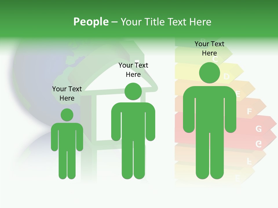 Aging Closeup White Background PowerPoint Template