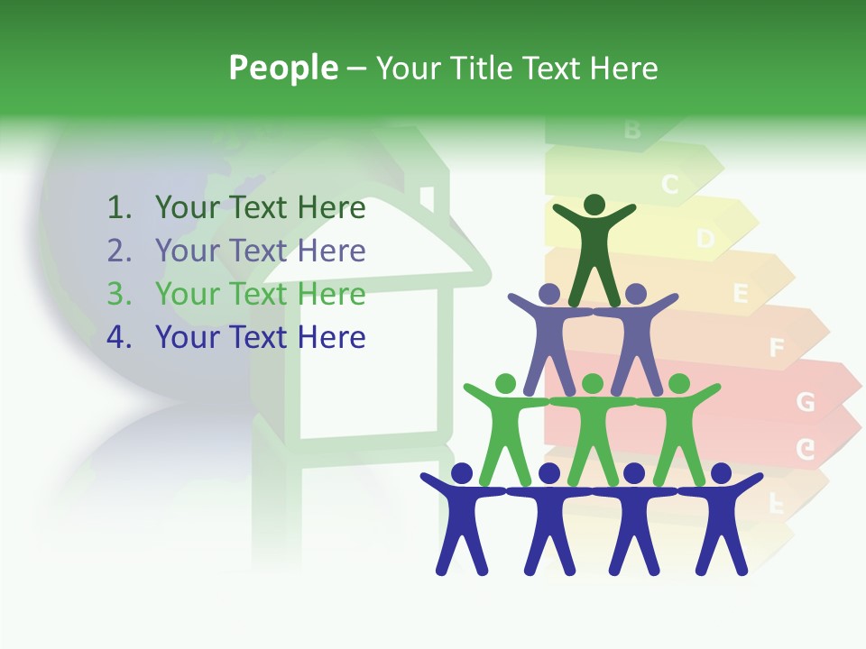 Aging Closeup White Background PowerPoint Template