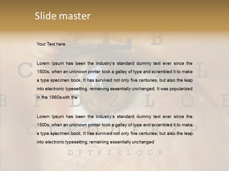 Elderly Hand Young PowerPoint Template