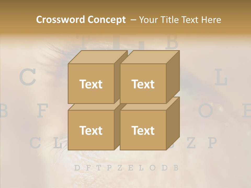 Elderly Hand Young PowerPoint Template