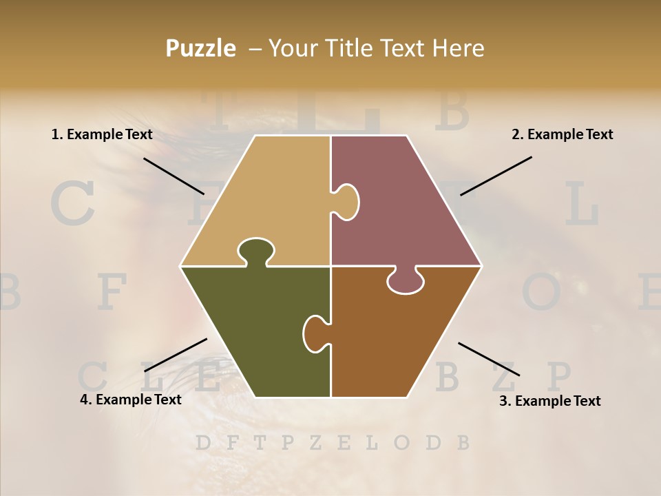 Elderly Hand Young PowerPoint Template