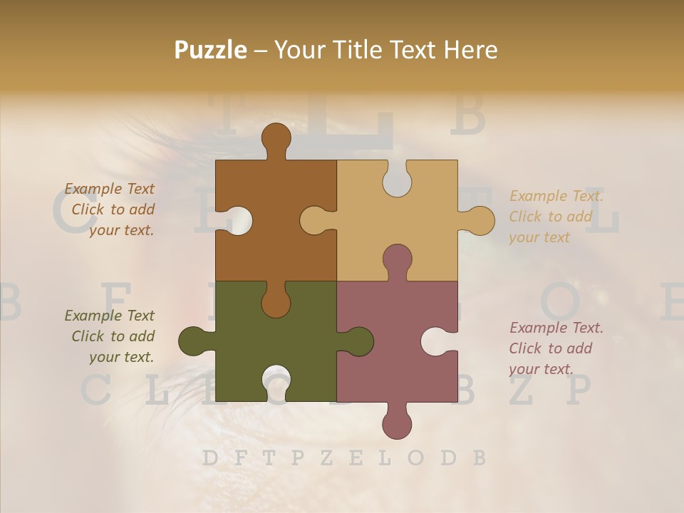 Elderly Hand Young PowerPoint Template