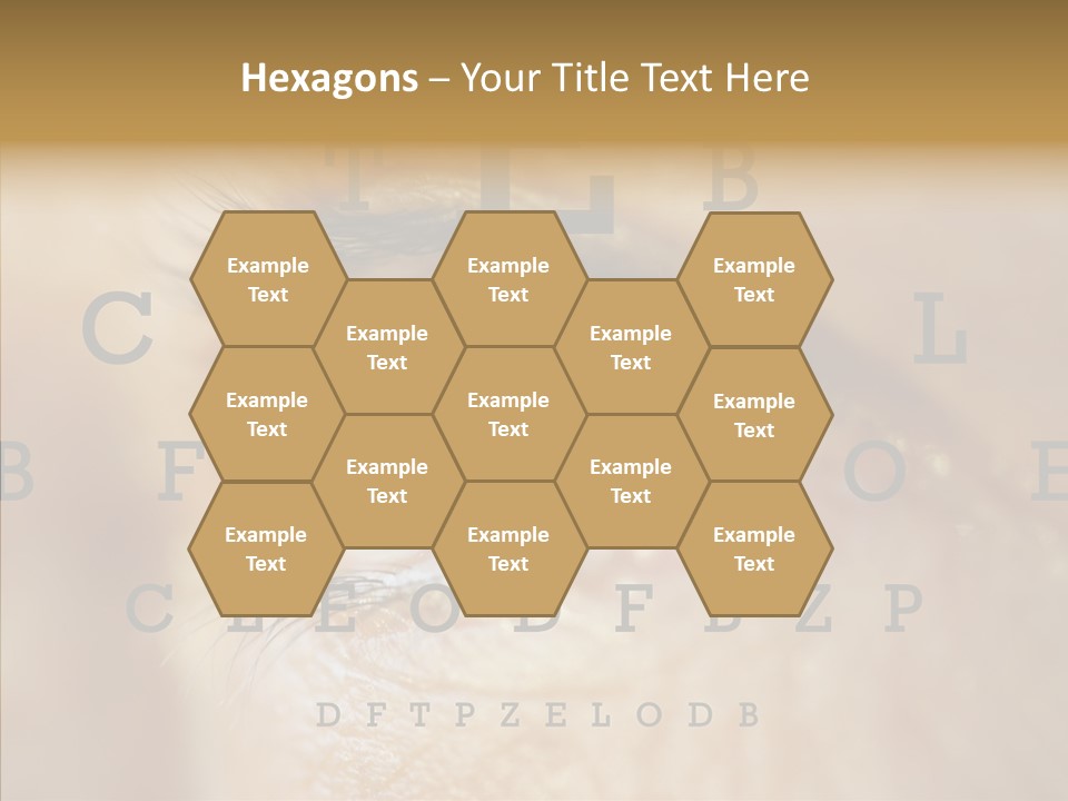 Elderly Hand Young PowerPoint Template