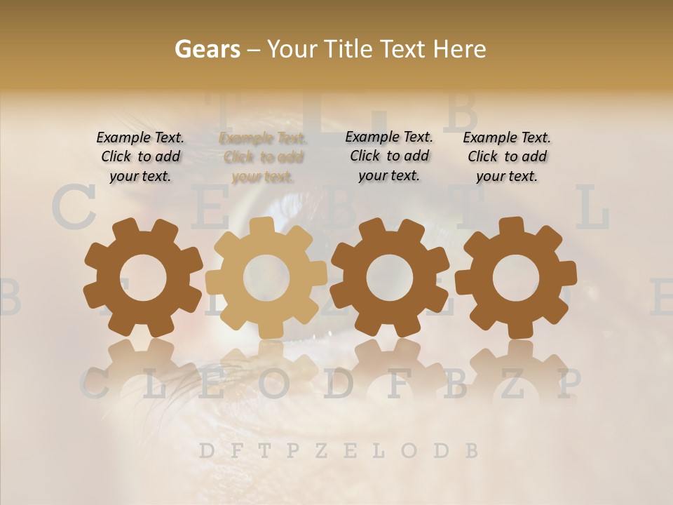 Elderly Hand Young PowerPoint Template