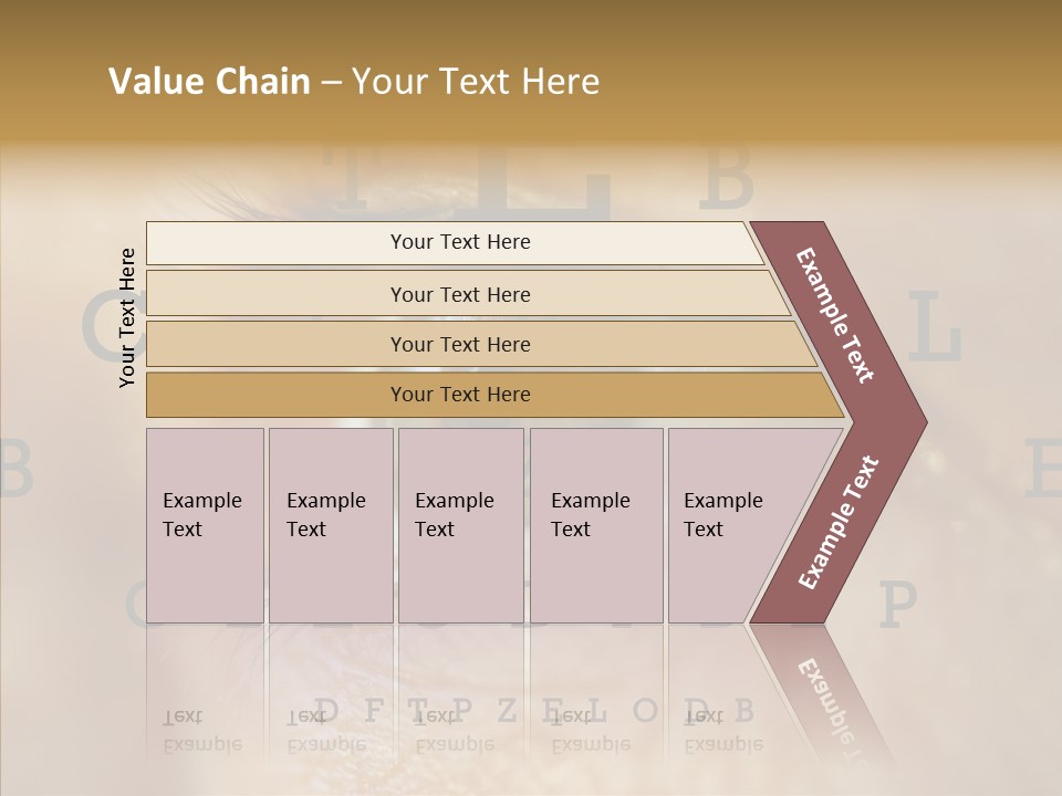 Elderly Hand Young PowerPoint Template