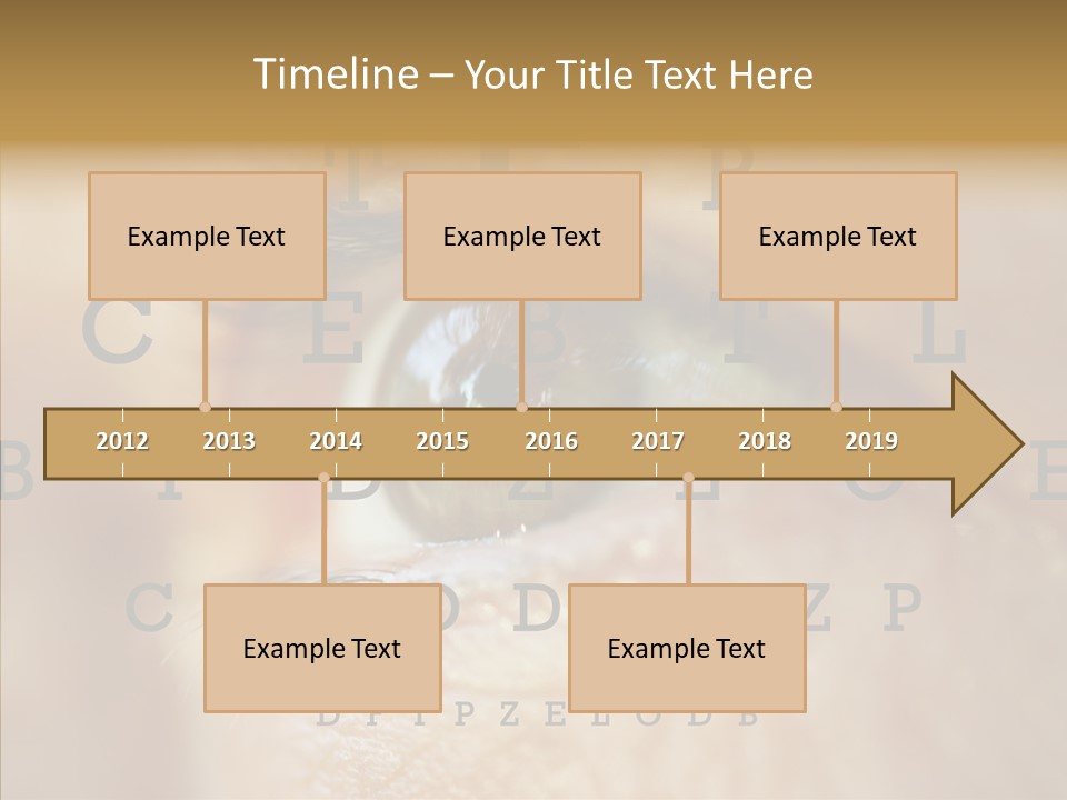 Elderly Hand Young PowerPoint Template