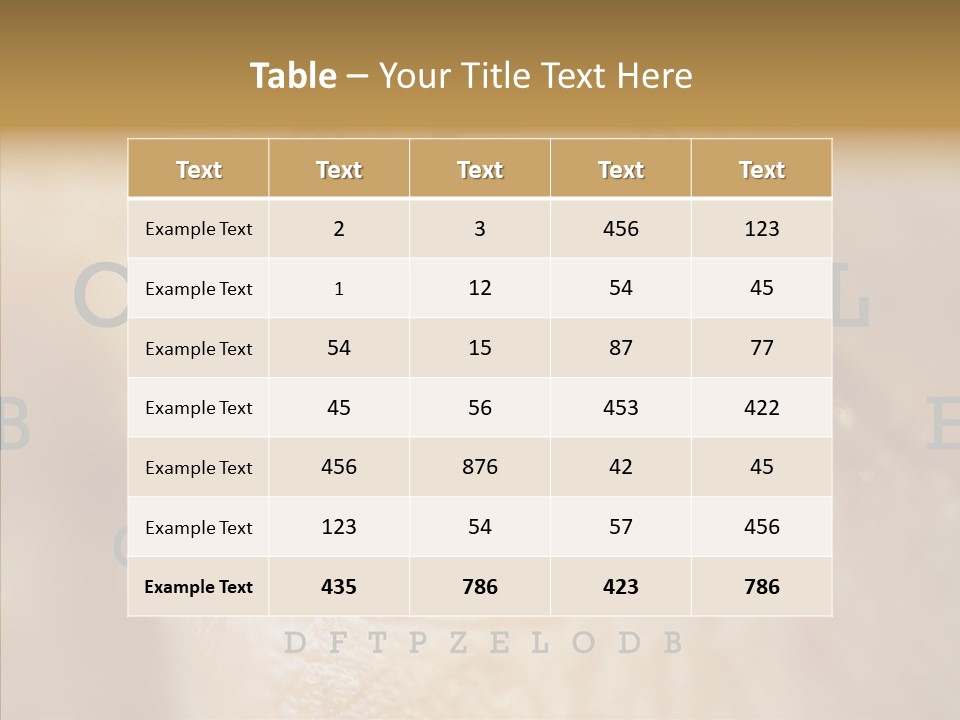 Elderly Hand Young PowerPoint Template