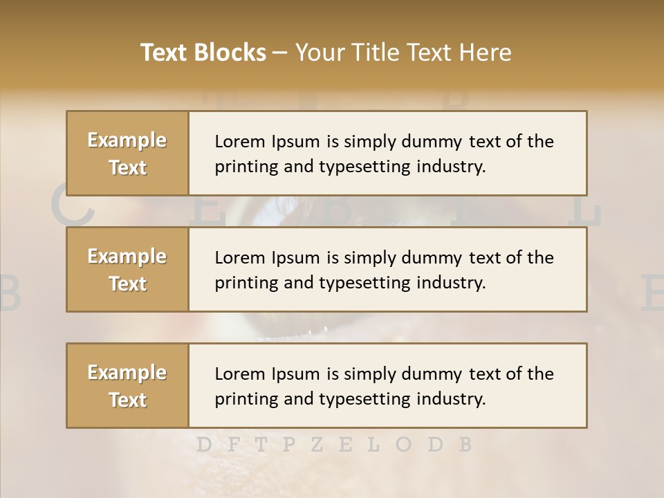 Elderly Hand Young PowerPoint Template