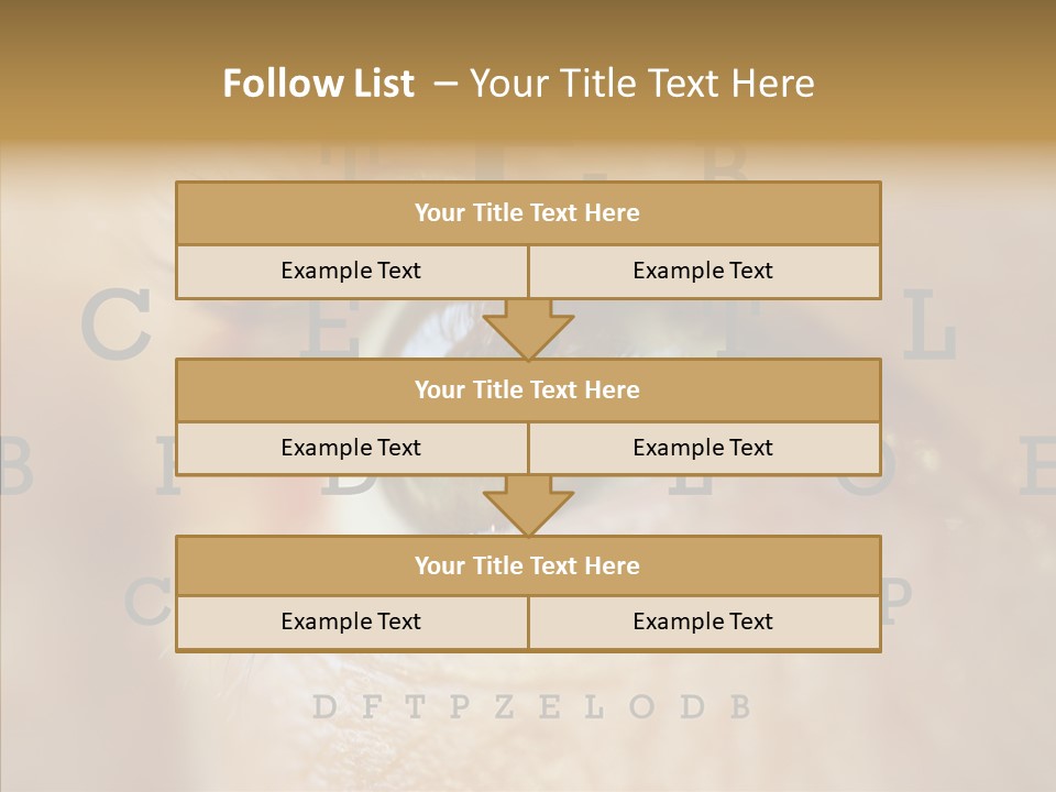 Elderly Hand Young PowerPoint Template