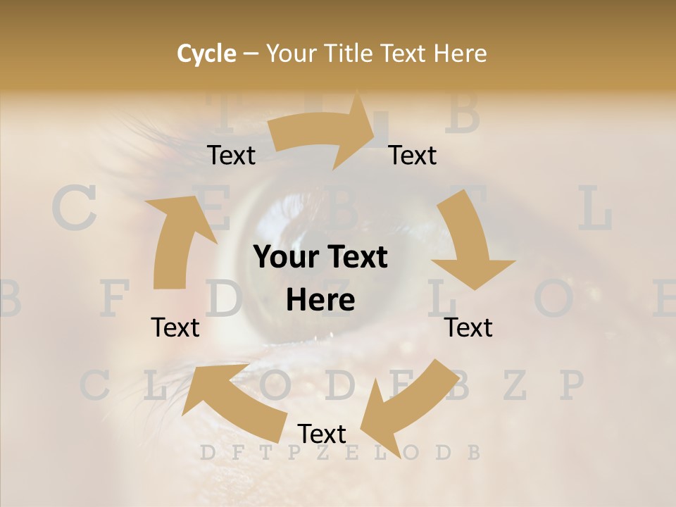 Elderly Hand Young PowerPoint Template