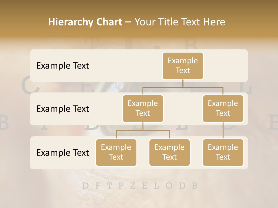 Elderly Hand Young PowerPoint Template