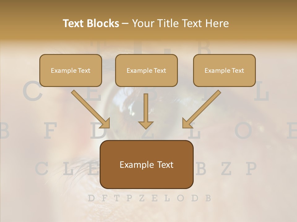 Elderly Hand Young PowerPoint Template