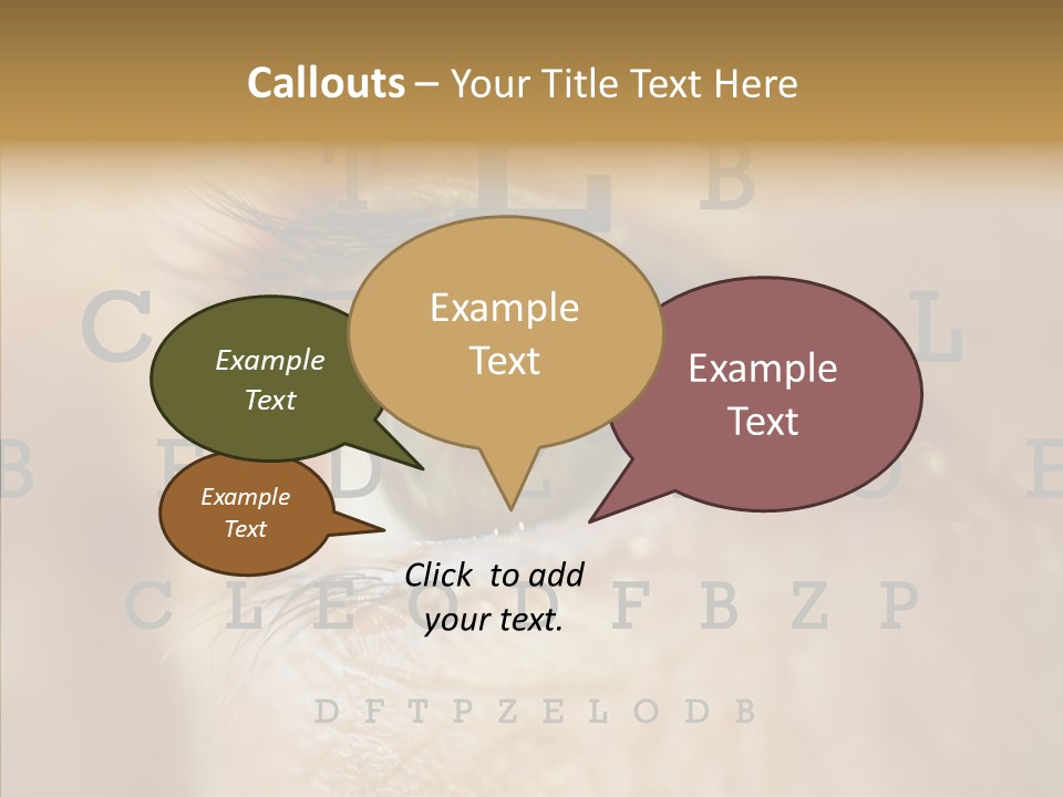 Elderly Hand Young PowerPoint Template