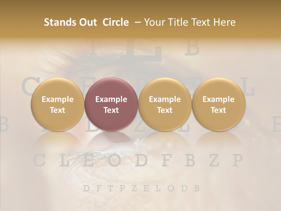 Elderly Hand Young PowerPoint Template