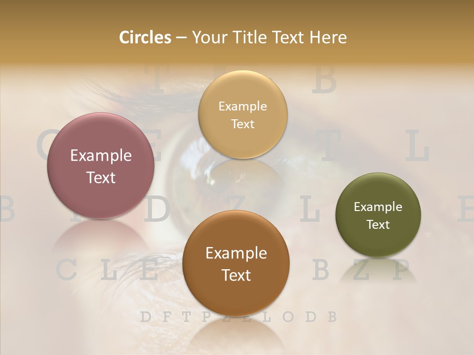 Elderly Hand Young PowerPoint Template