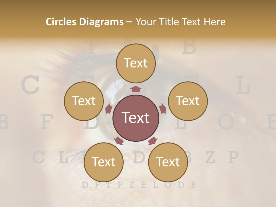 Elderly Hand Young PowerPoint Template