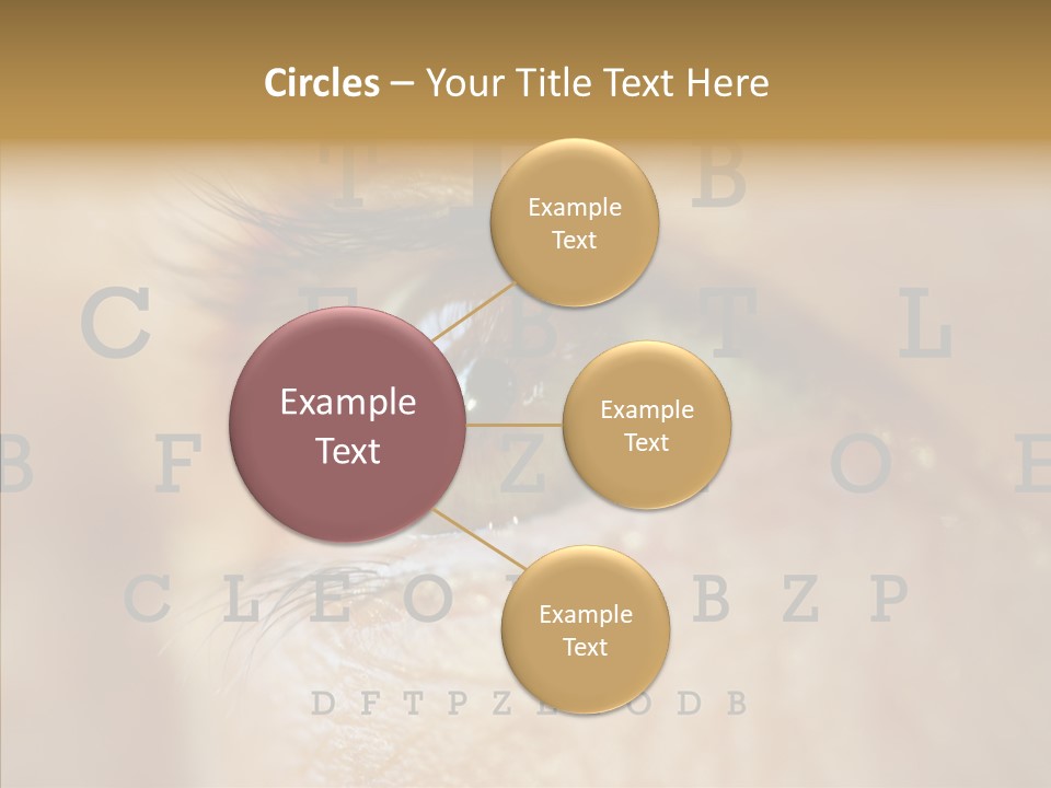 Elderly Hand Young PowerPoint Template