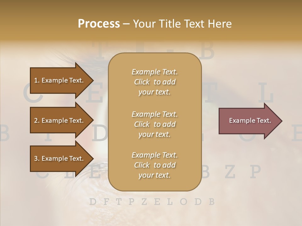 Elderly Hand Young PowerPoint Template