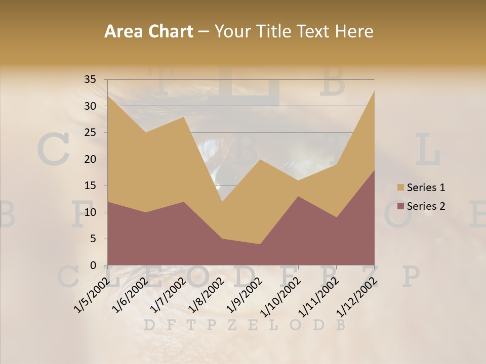Elderly Hand Young PowerPoint Template