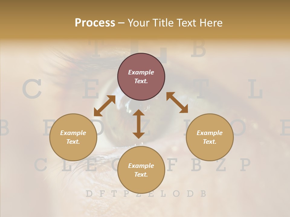 Elderly Hand Young PowerPoint Template