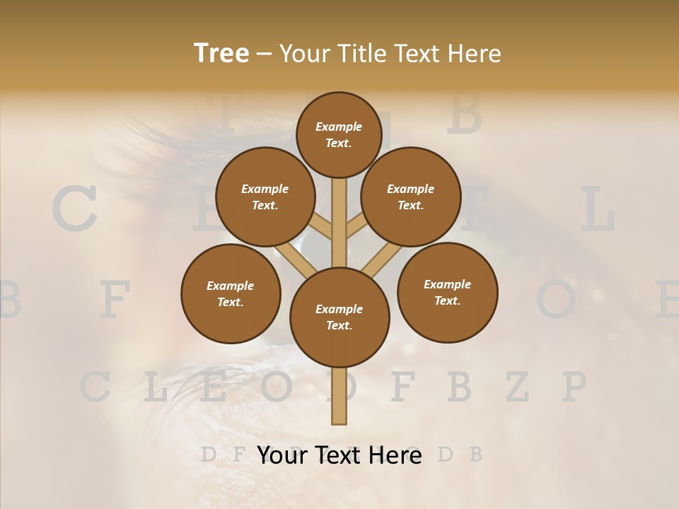 Elderly Hand Young PowerPoint Template