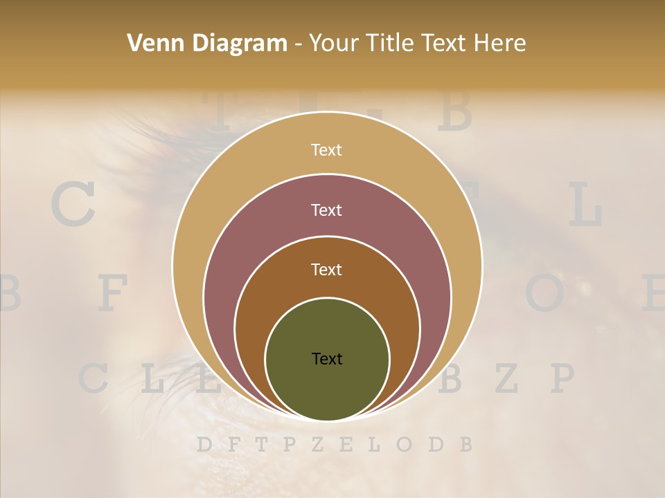 Elderly Hand Young PowerPoint Template