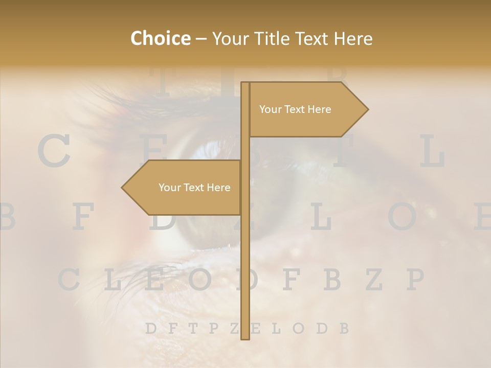 Elderly Hand Young PowerPoint Template