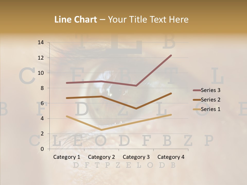 Elderly Hand Young PowerPoint Template